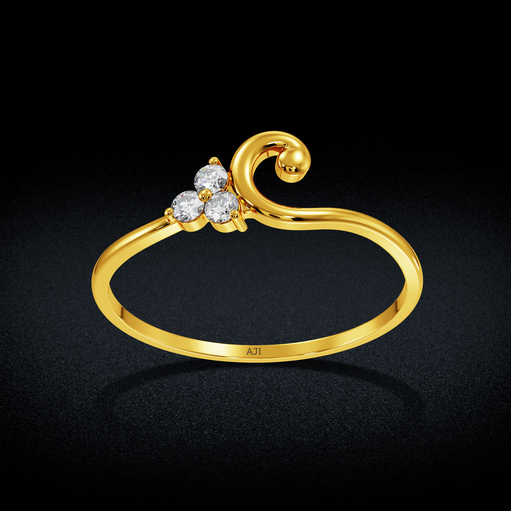Blossom Shine Gold Ring image