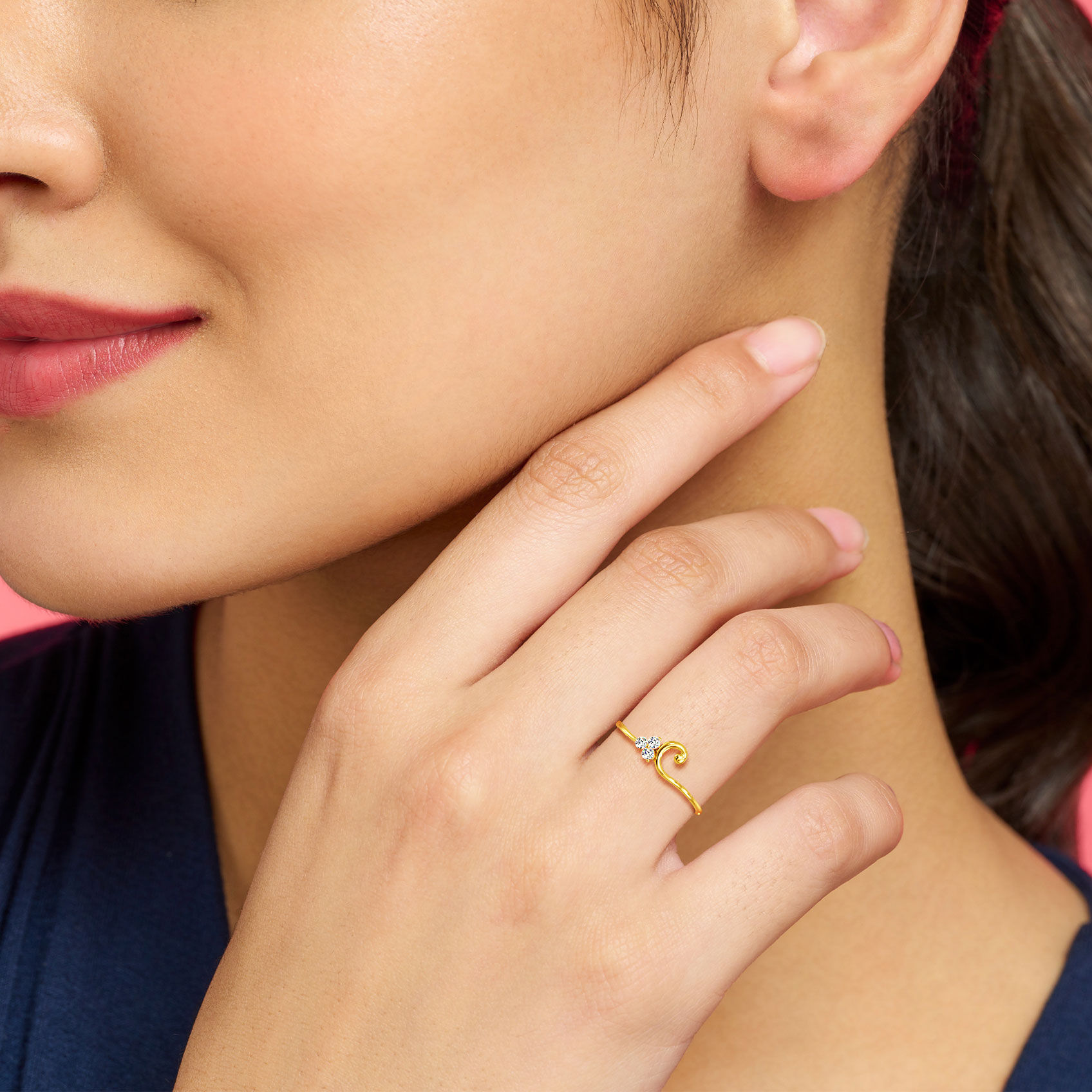 Blossom Shine Gold Ring image