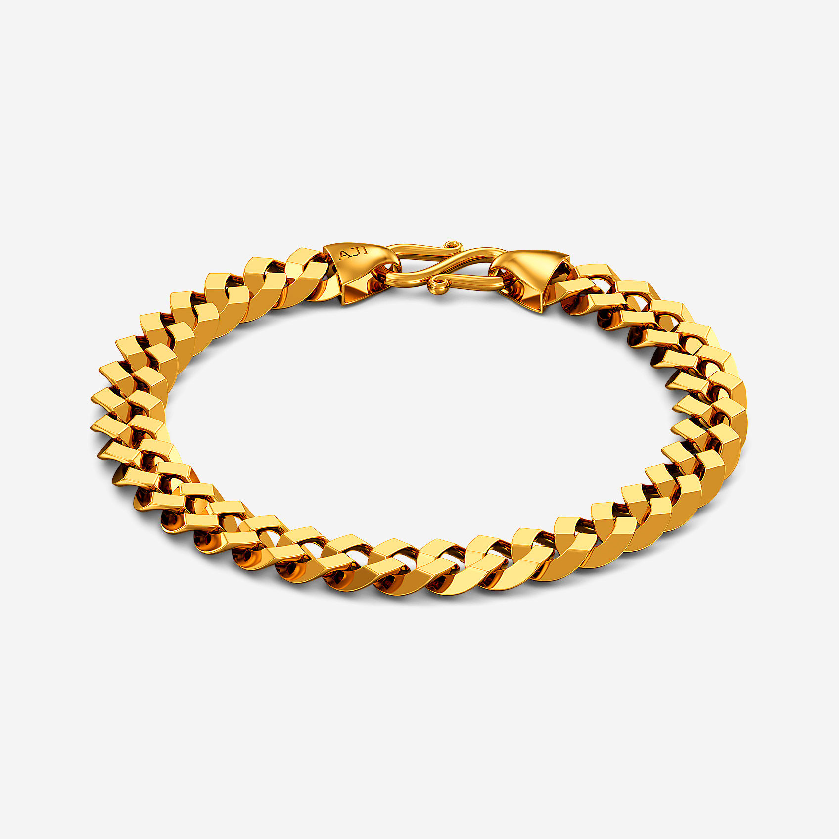 Buy Precision Link Gold Bracelet (ECM170000324) Online from Joyalukkas