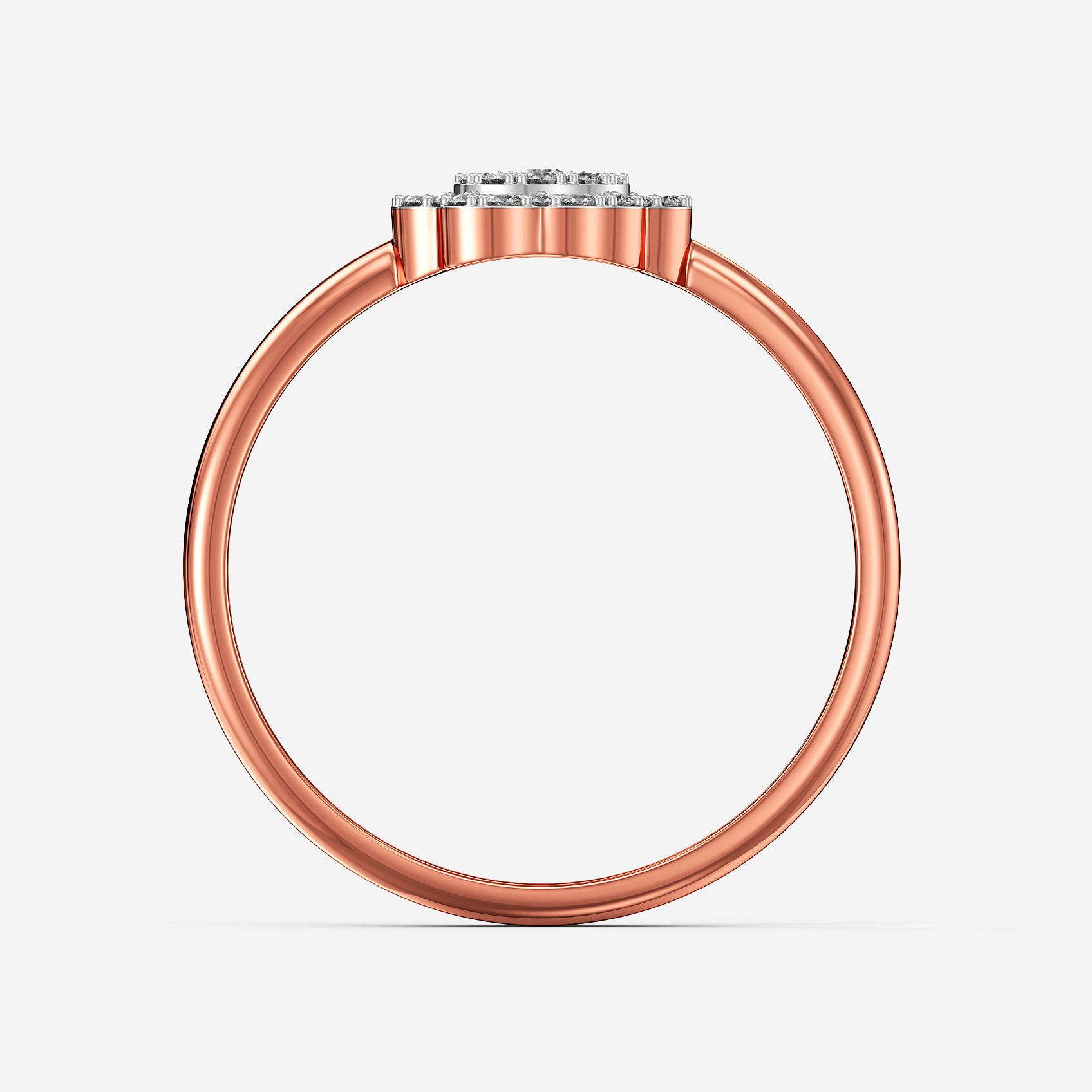 Elegant Floral Diamond Ring alternate view 2