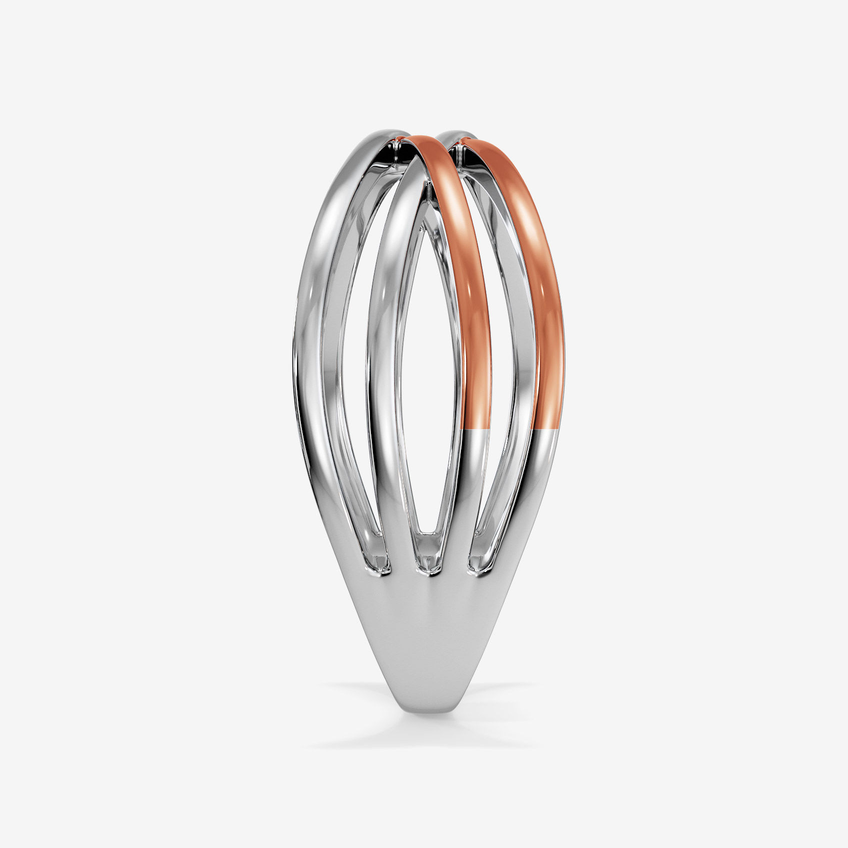 Twined Elegance Platinum Ring alternate view 1