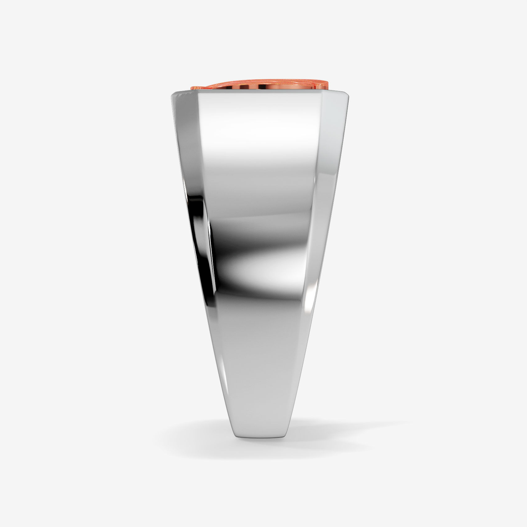Sacred Khanda Platinum Ring alternate view 2
