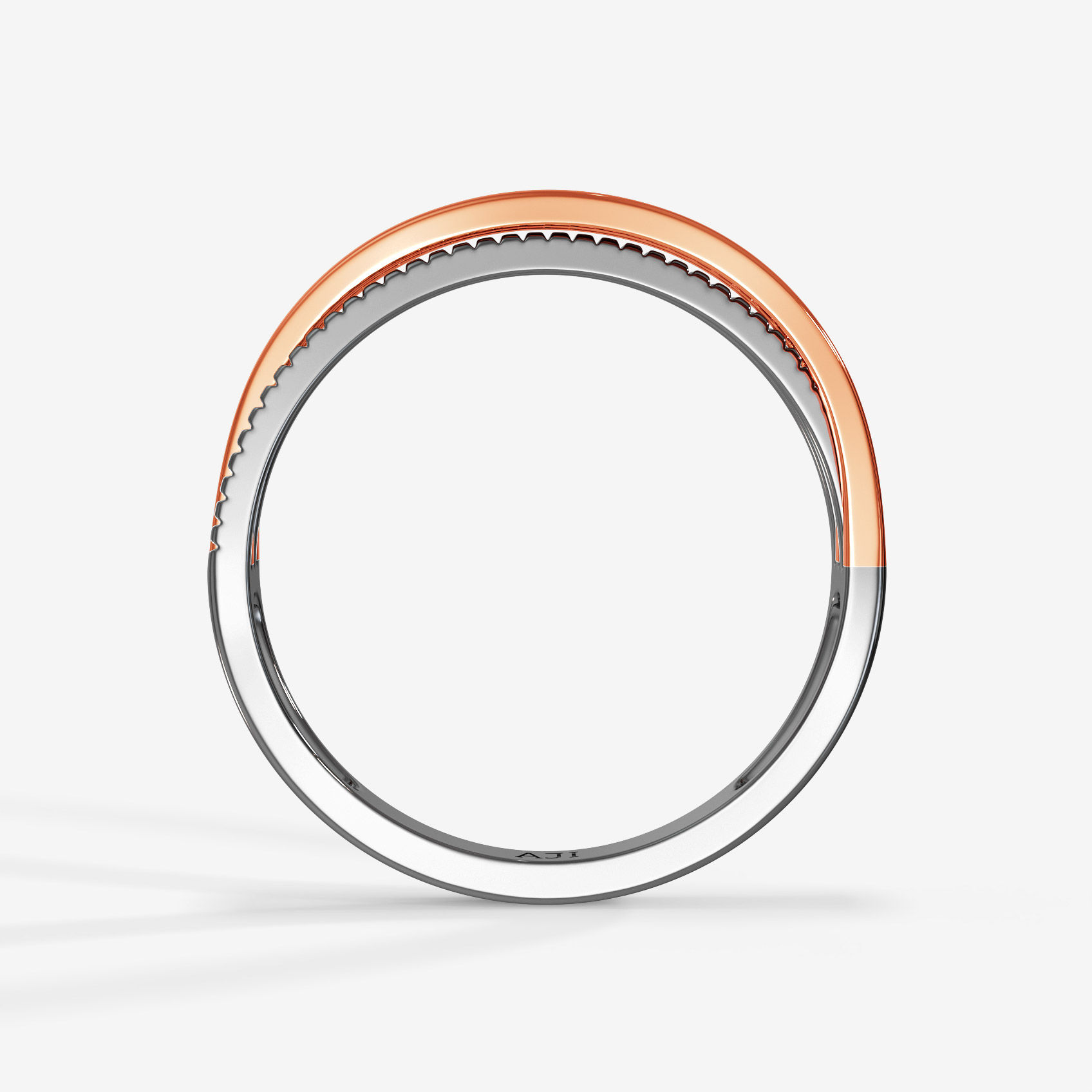 Entwined Beauty Platinum Ring alternate view 2