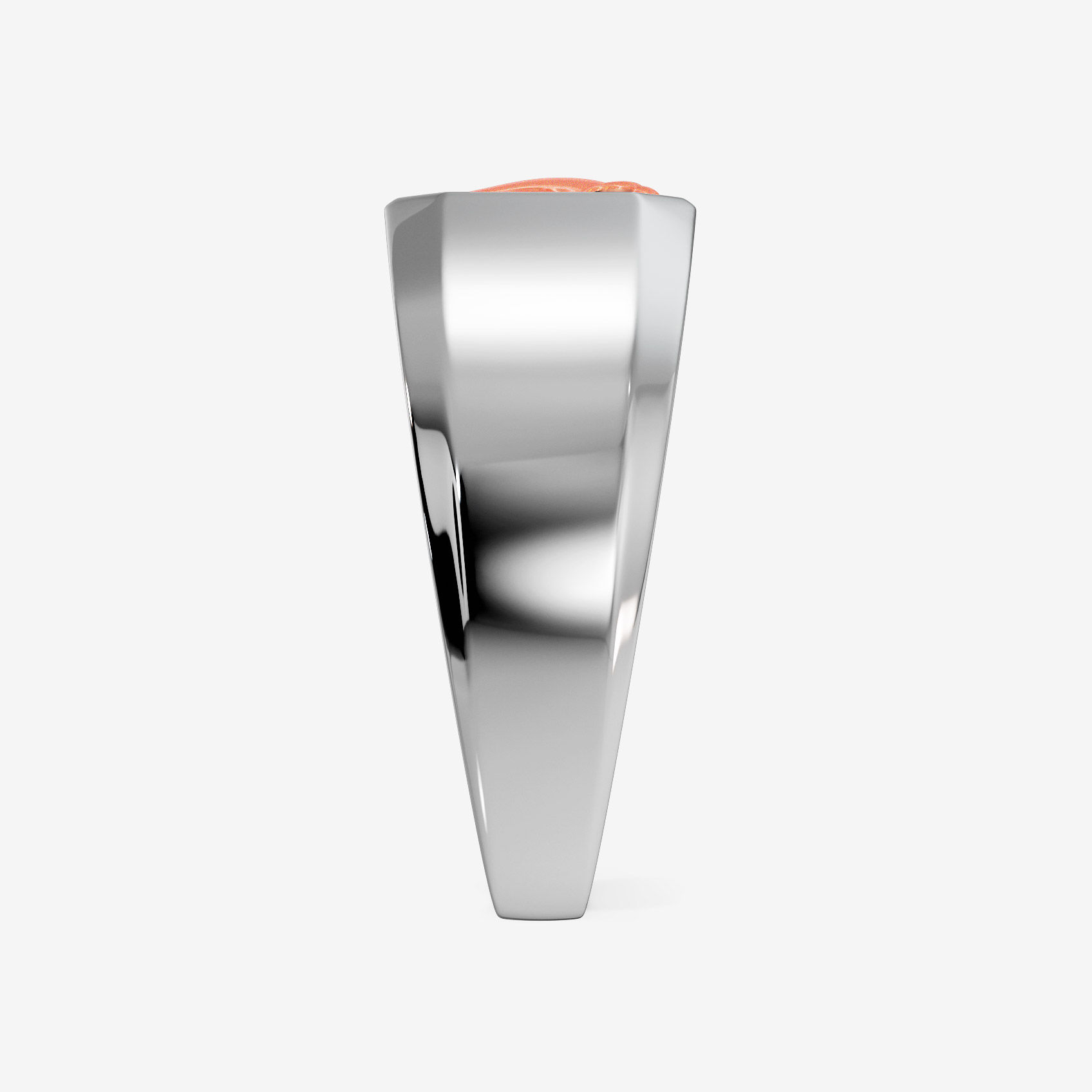 Lord Ganesh Platinum Ring alternate view 1