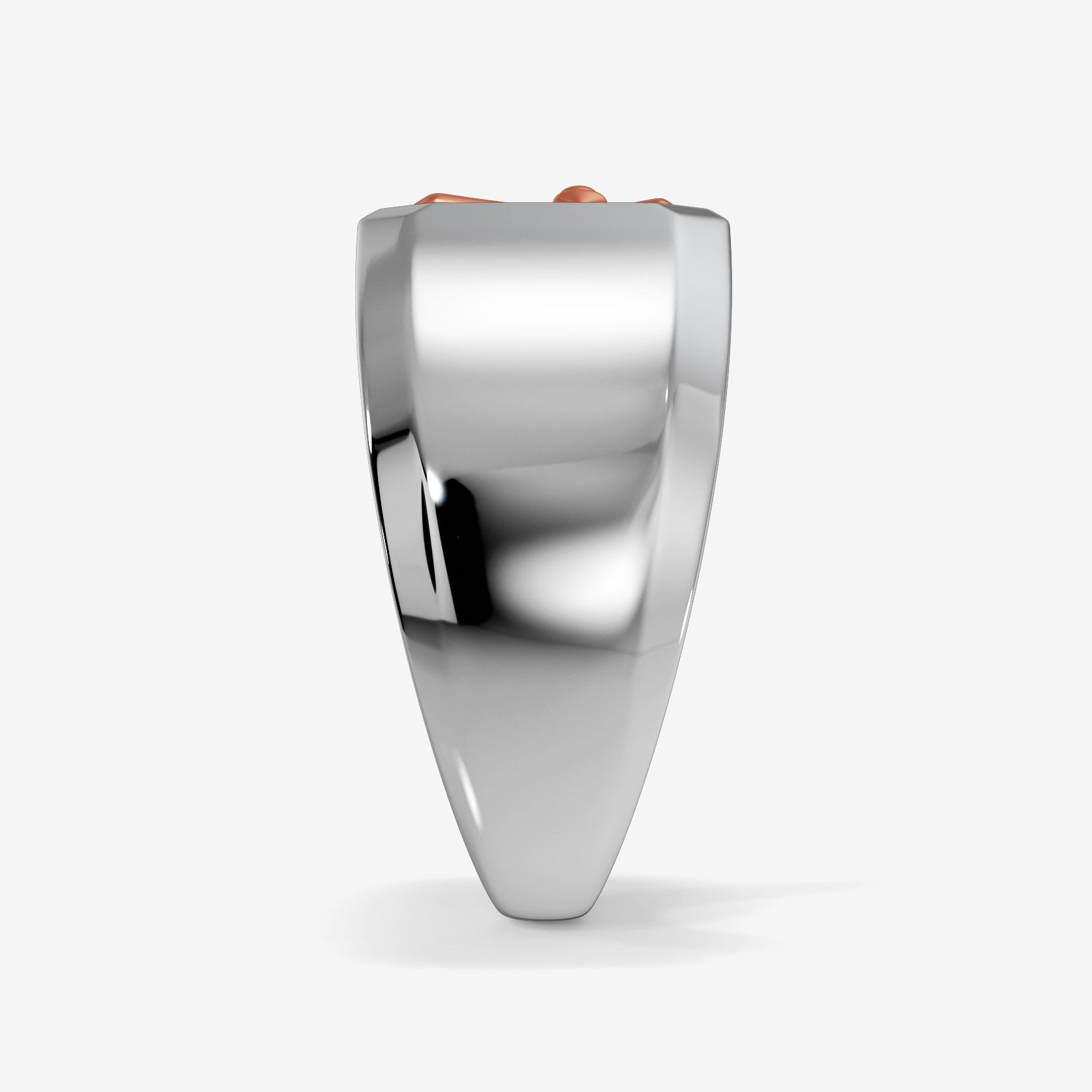 Faithful Cross Platinum Ring alternate view 2