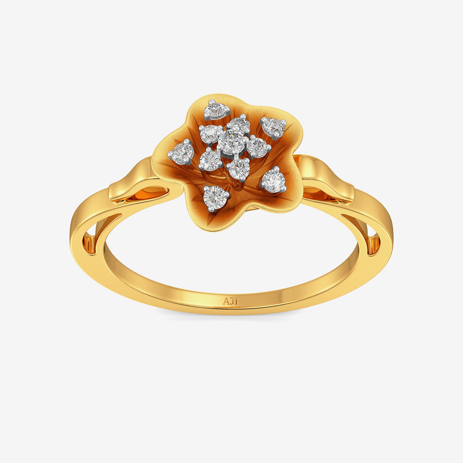 Blooming Floret Heavy Diamond Ring alternate view 2
