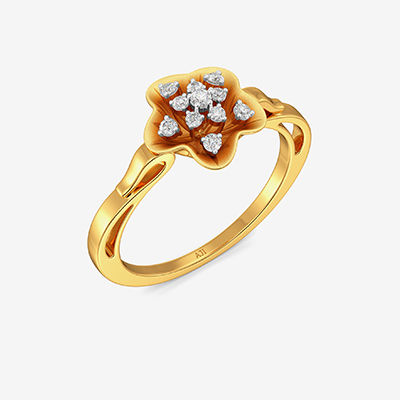 Blooming Floret Heavy Diamond Ring alternate view 1