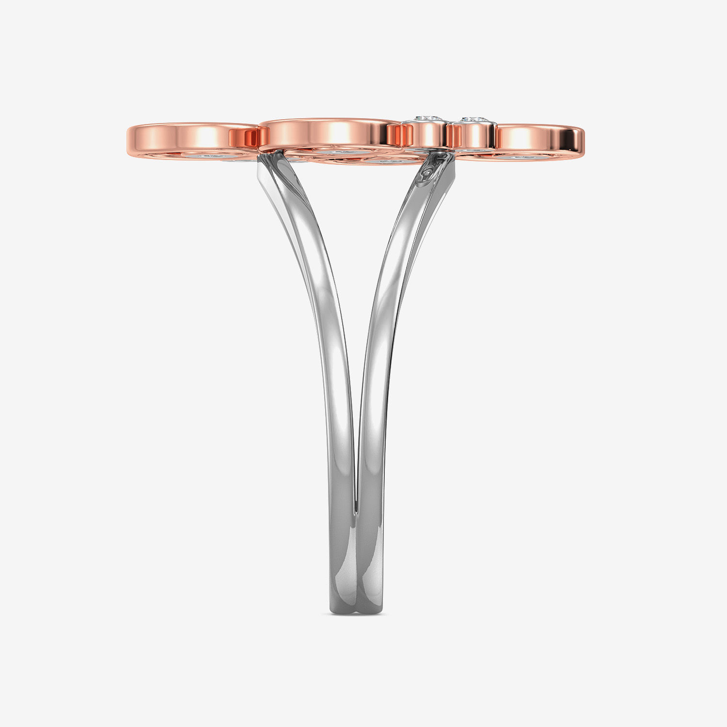 Cherry-blossom Diamond Ring image