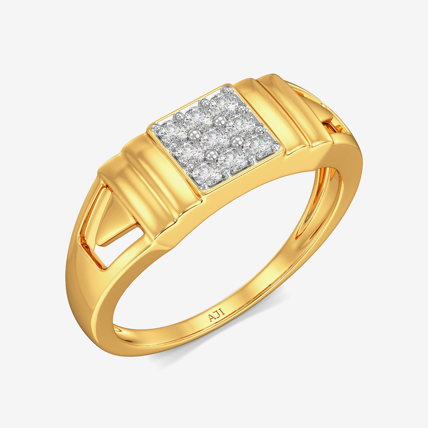 Heavy Rich Diamond Ring