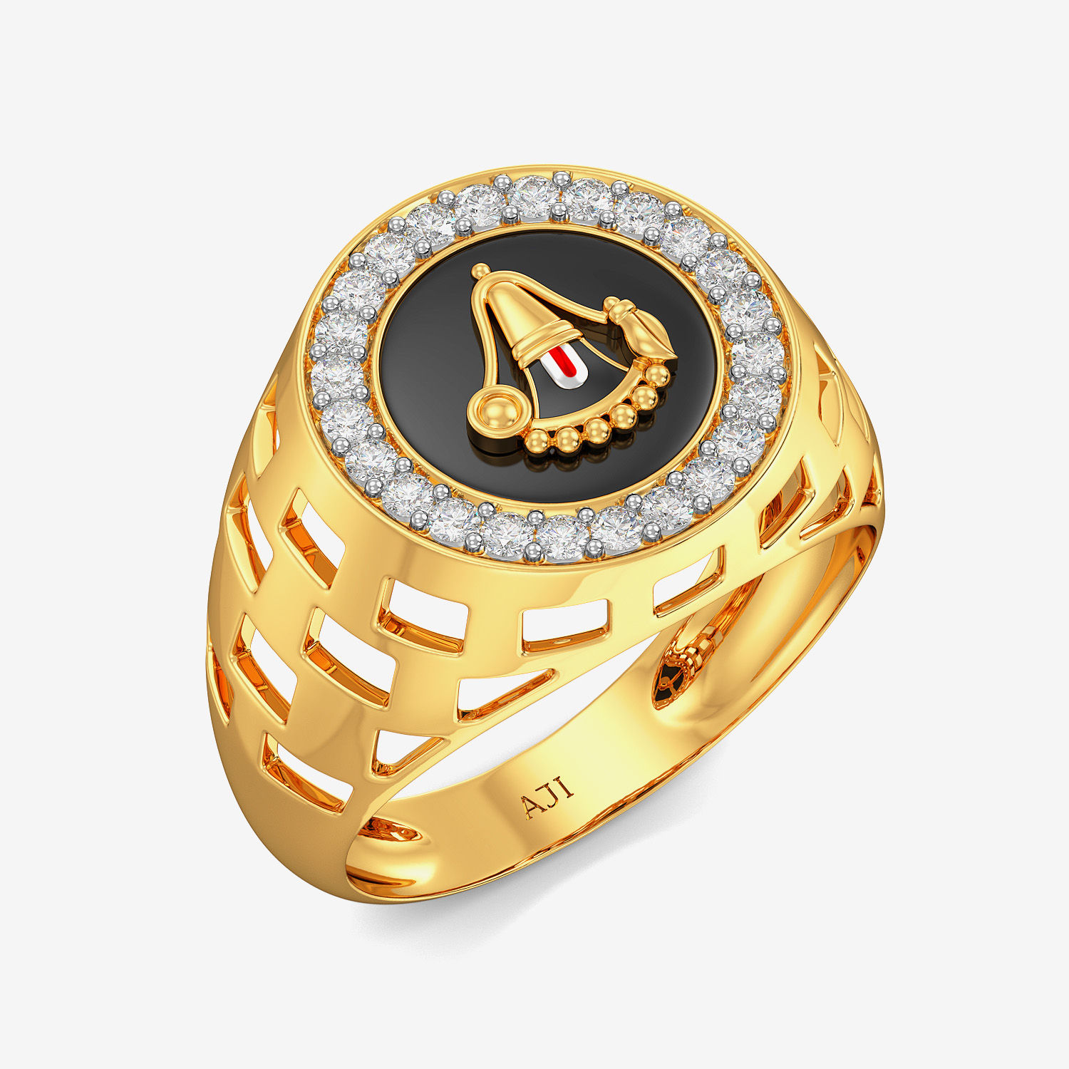 Radiant Balaji Mens Diamond Ring image