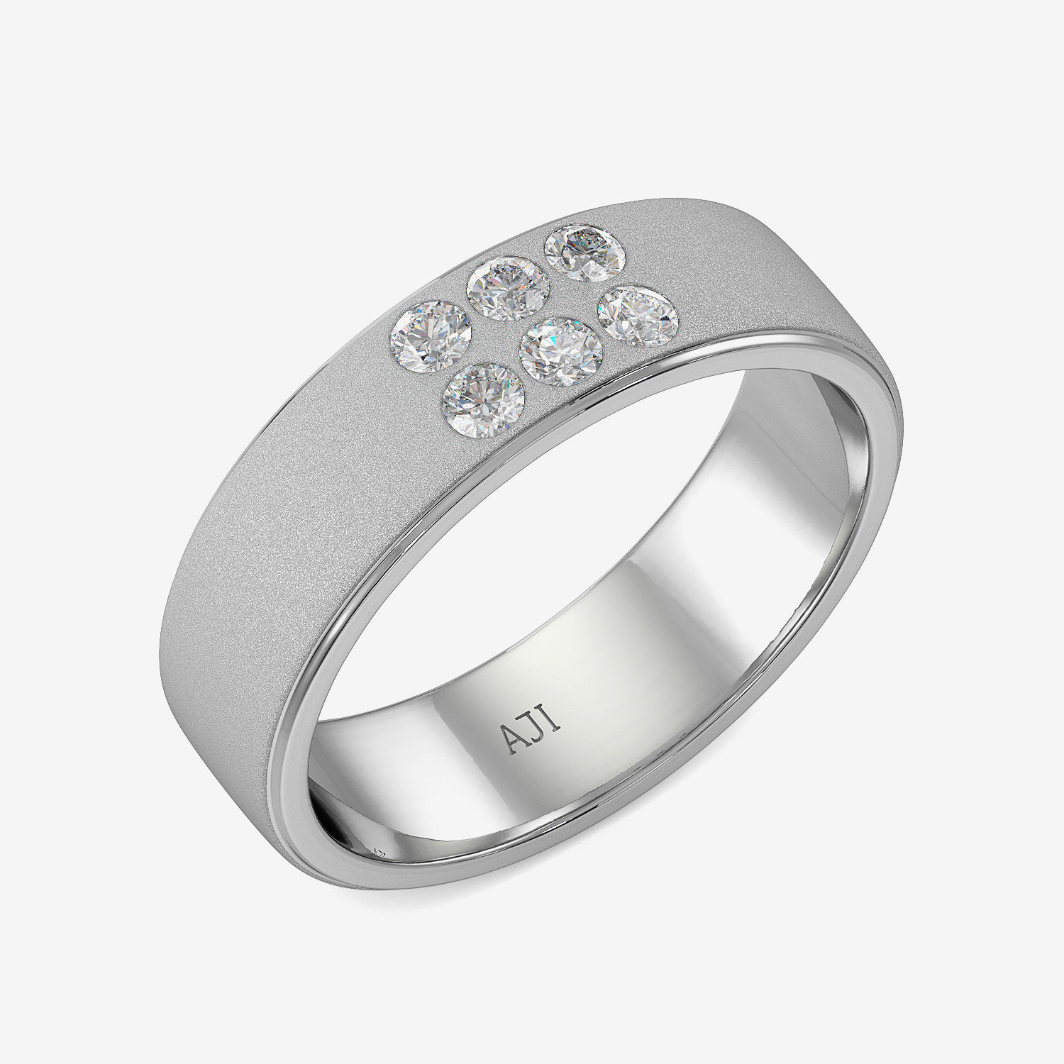 Slaying Spinning Platinum Designer Ring image