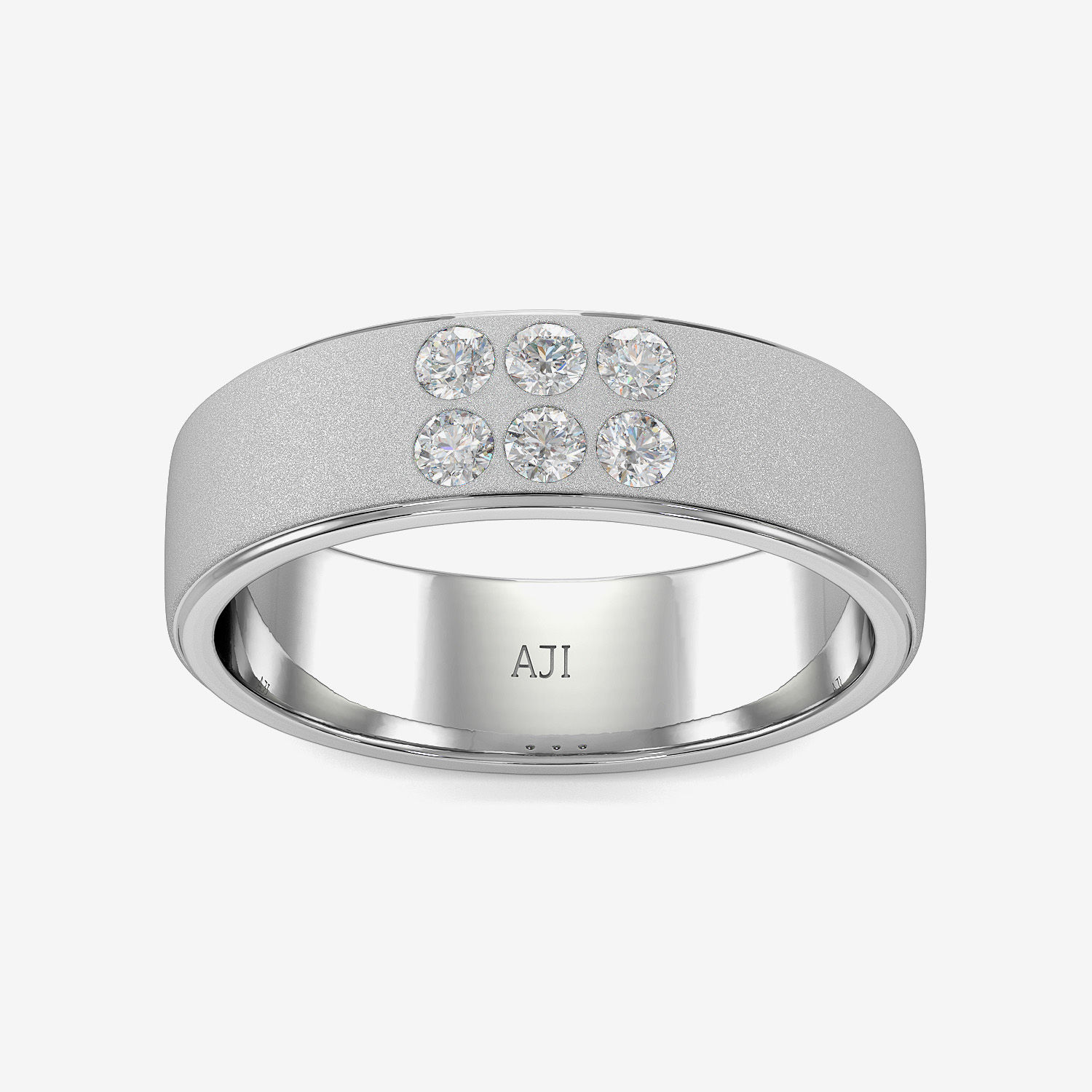 Slaying Spinning Platinum Designer Ring alternate view 2