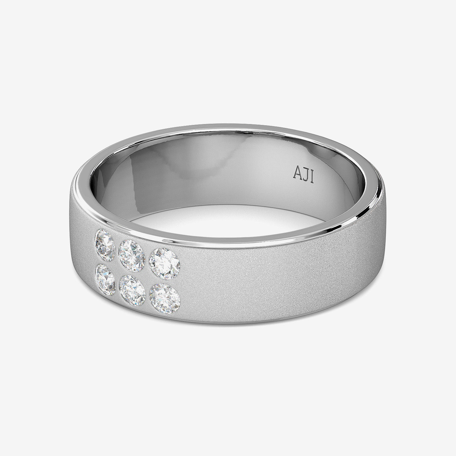 Slaying Spinning Platinum Designer Ring alternate view 3