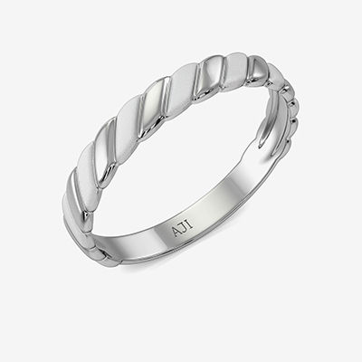 Viny Pattern Radiant Platinum Ring alternate view 1