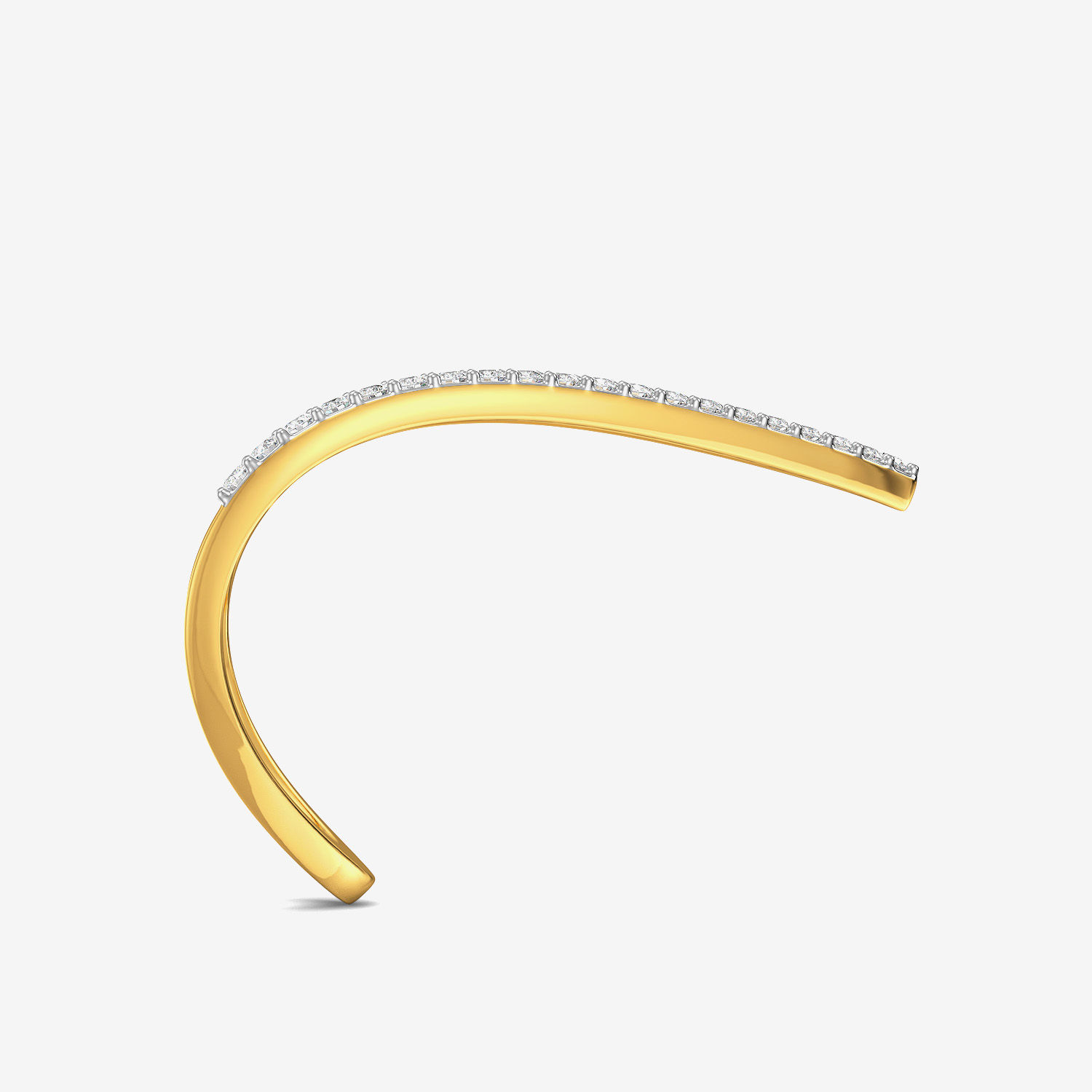 Petite V-shaped Diamond Ring image