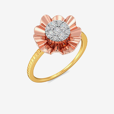 Pink Daisy Diamond Ring alternate view 1
