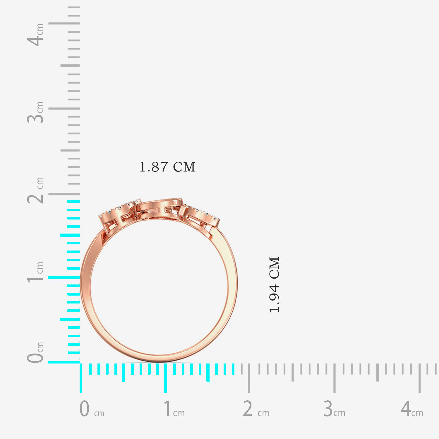 Four-round Fab Diamond Ring image