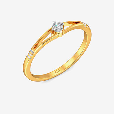 Sweet Single Diamond Ring alternate view 1