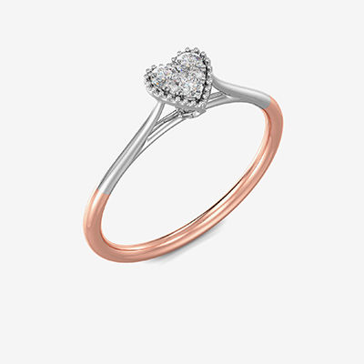 Beautiful Pretty Heart Diamond Ring alternate view 1