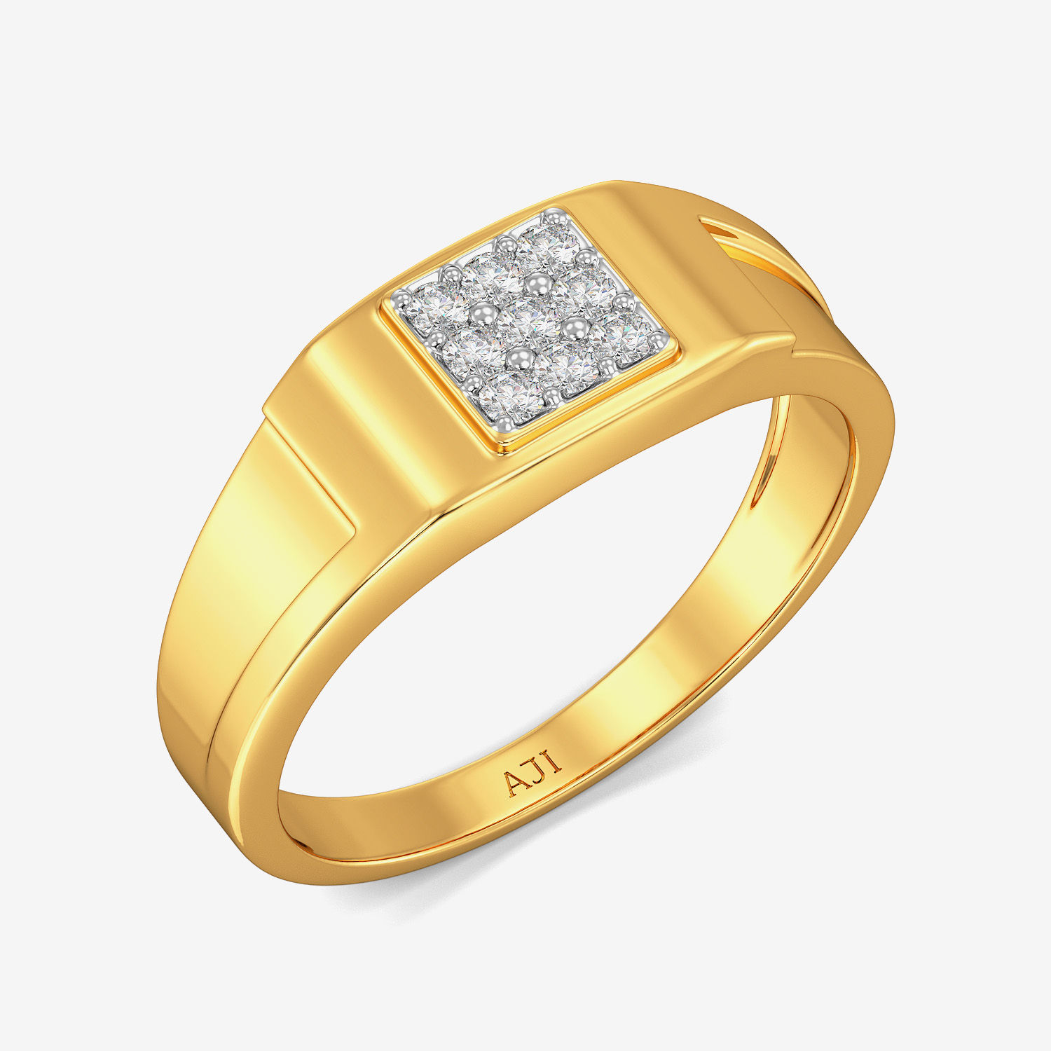 Exotic Mens Diamond Ring image