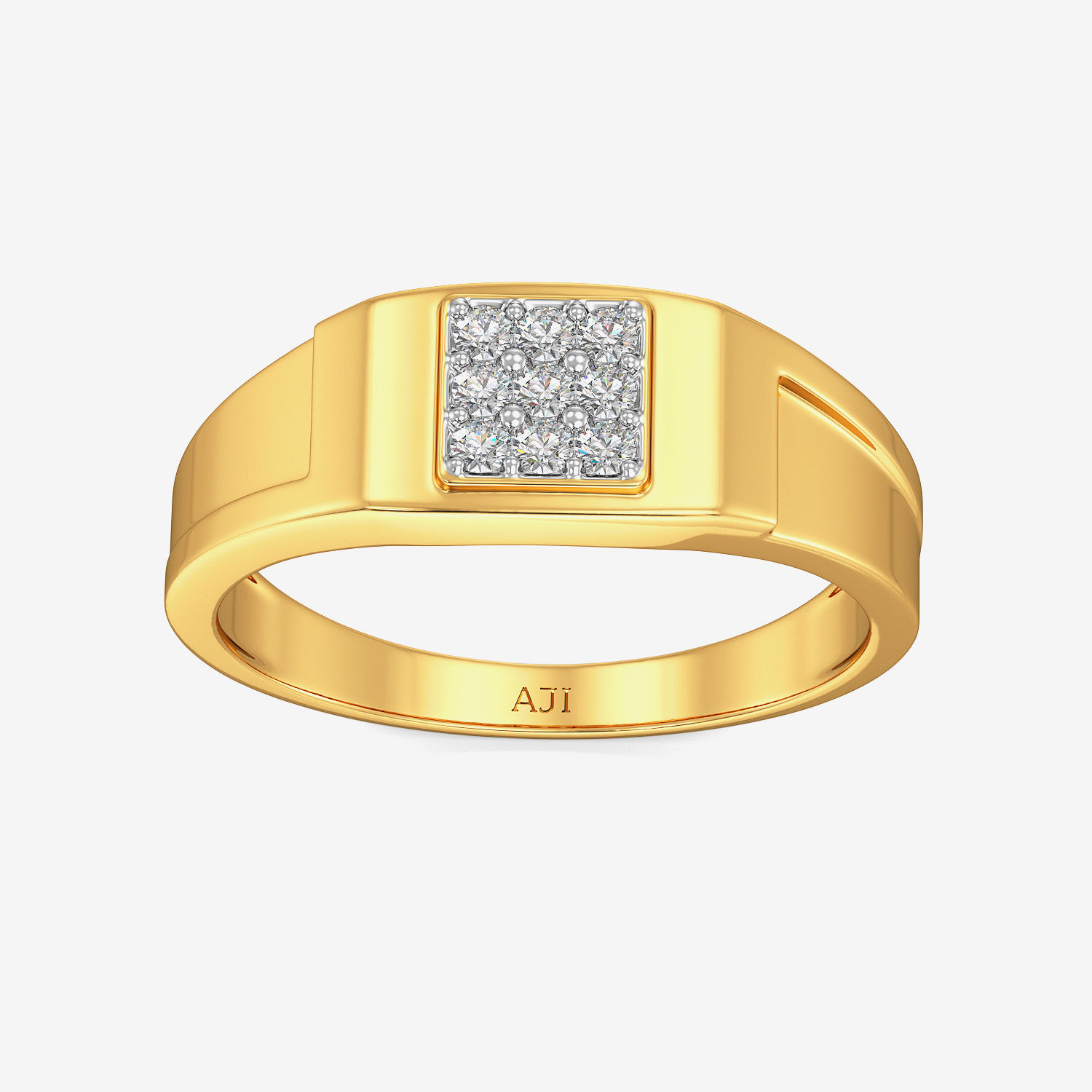 Exotic Mens Diamond Ring alternate view 2