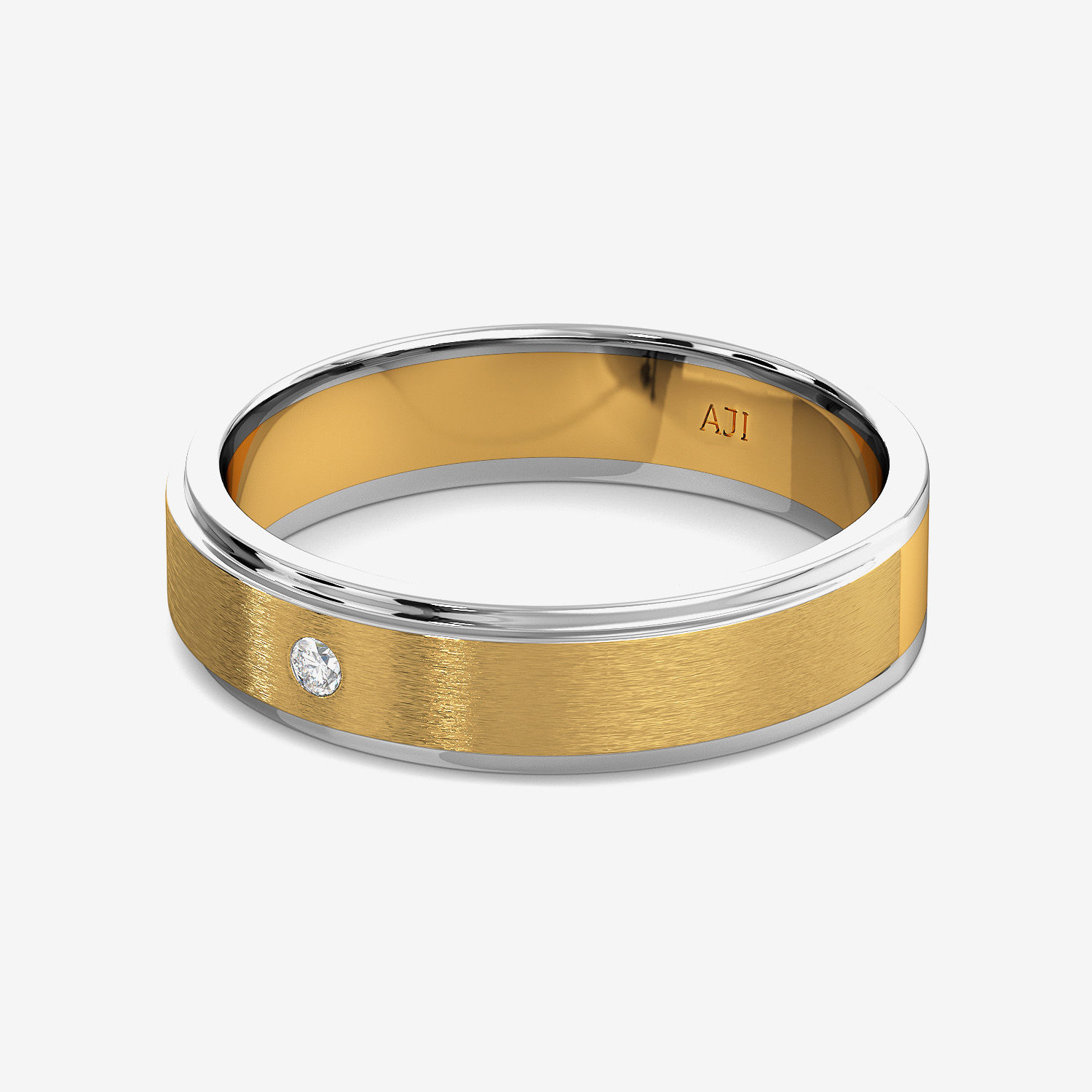 Glamorous Bandy Platinum Ring alternate view 3
