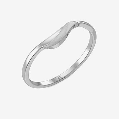 Solo Leaflet Alluring Platinum Ring alternate view 1