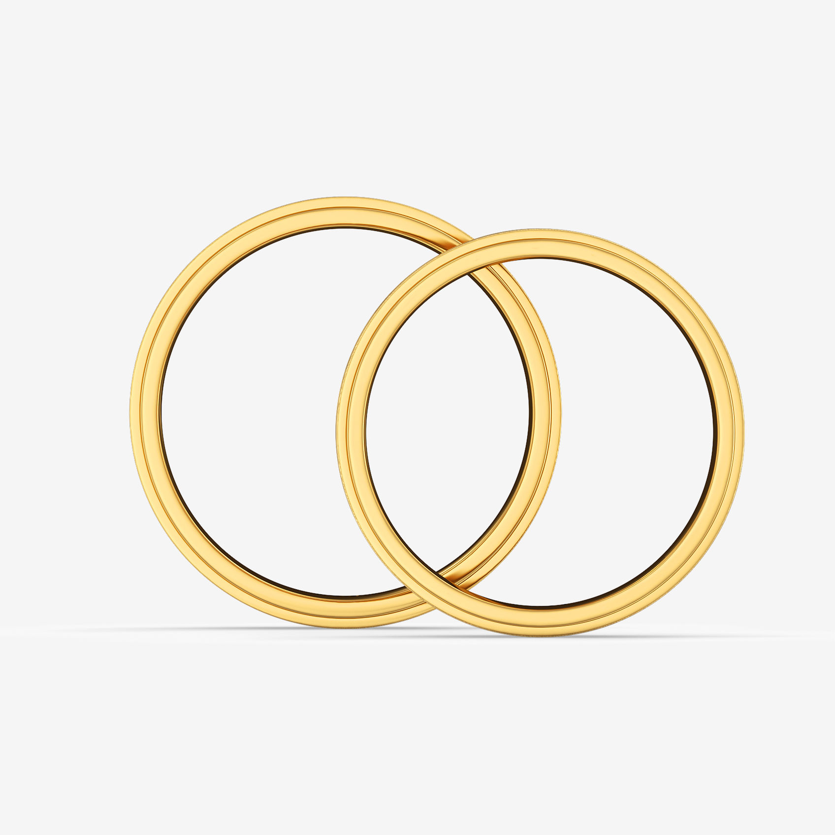 Noble Texture Gold Ring Combo alternate view 2