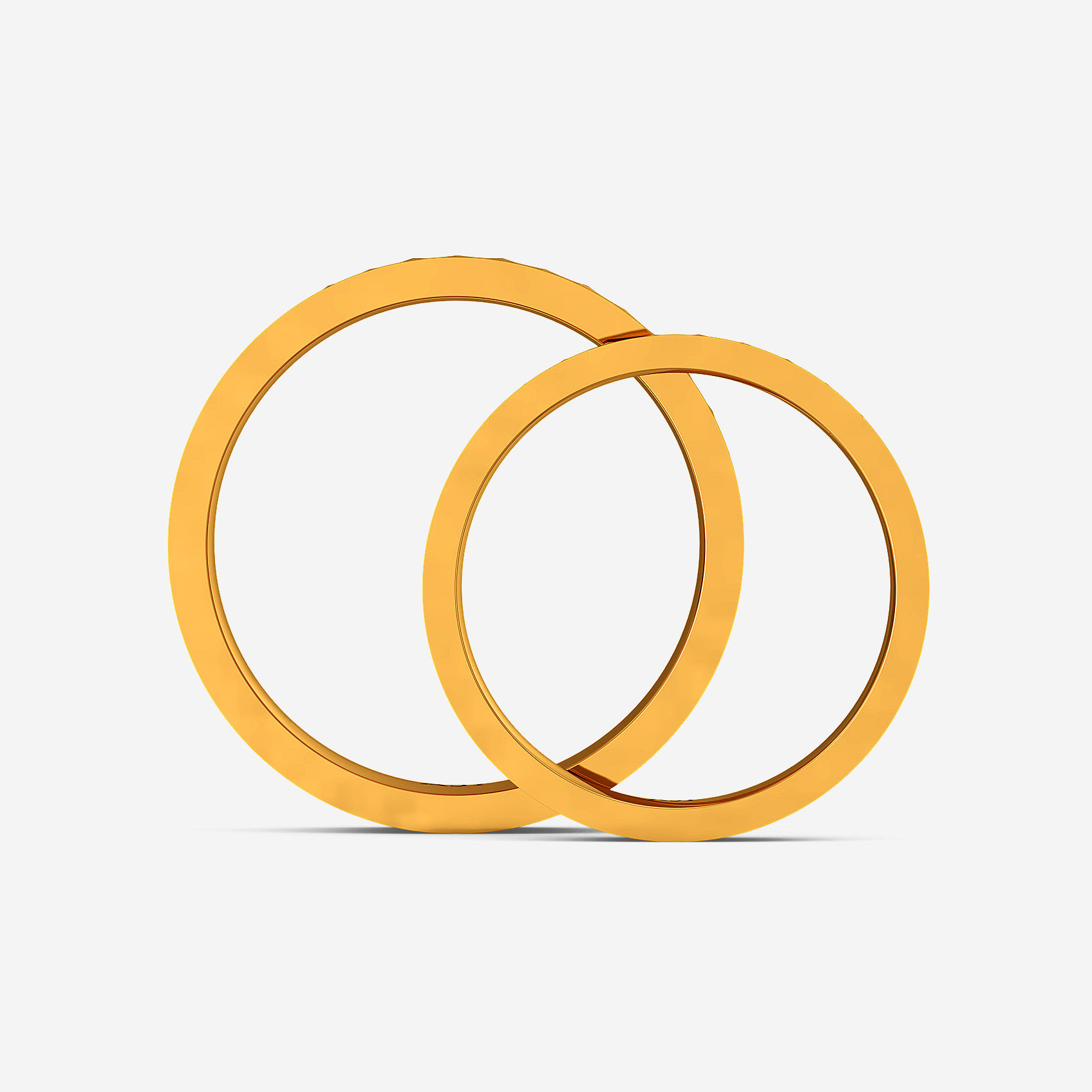 Fusion Gleam Gold Couple Rings alternate view 2
