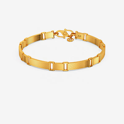 Buy Intrigue Gold men Bracelets (HY1700019667) Online from Joyalukkas
