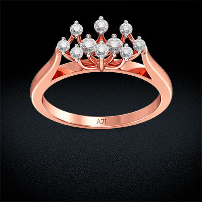 Seamless Diamond Rings alternate view 2