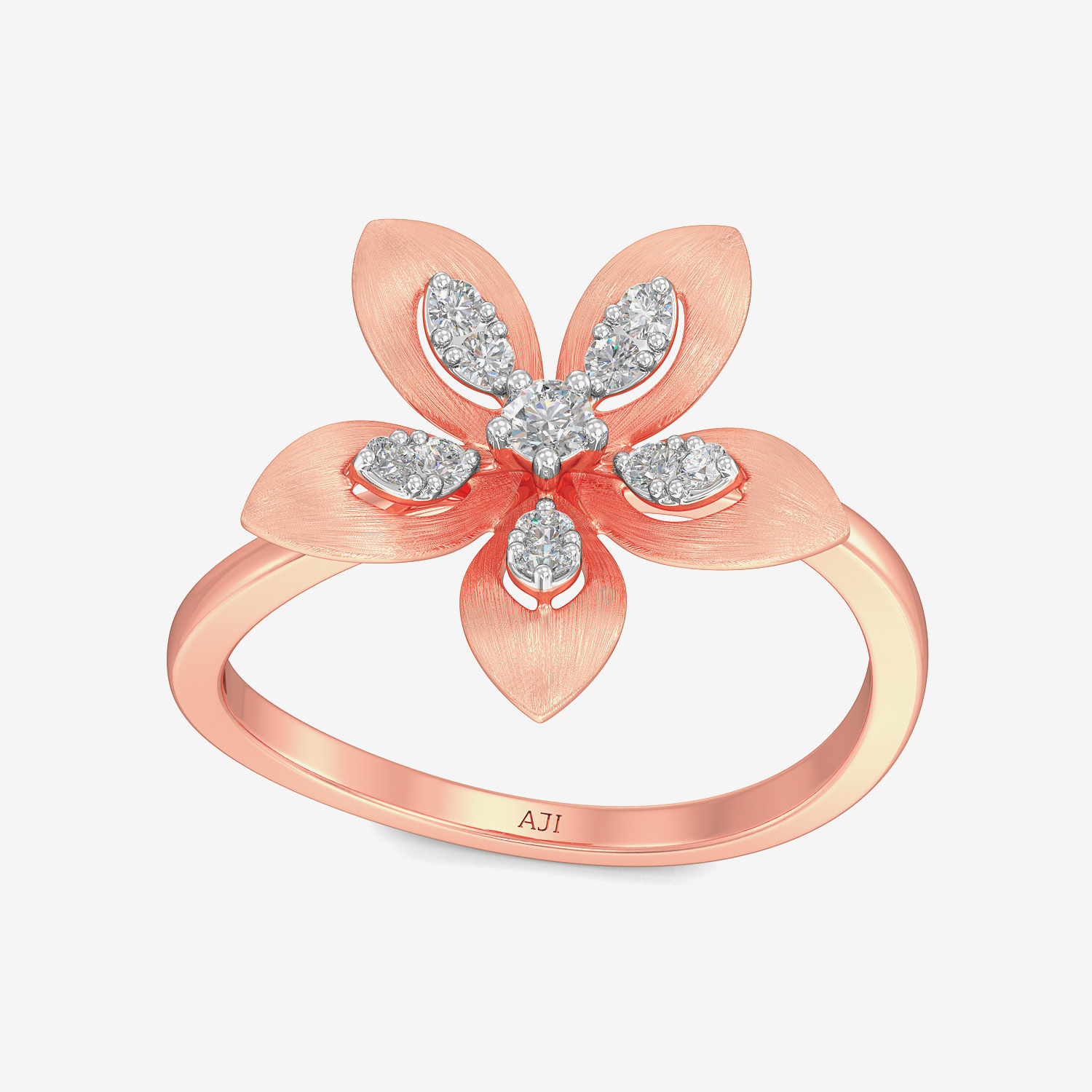 Sleek Designer Iris Diamond Ring alternate view 2