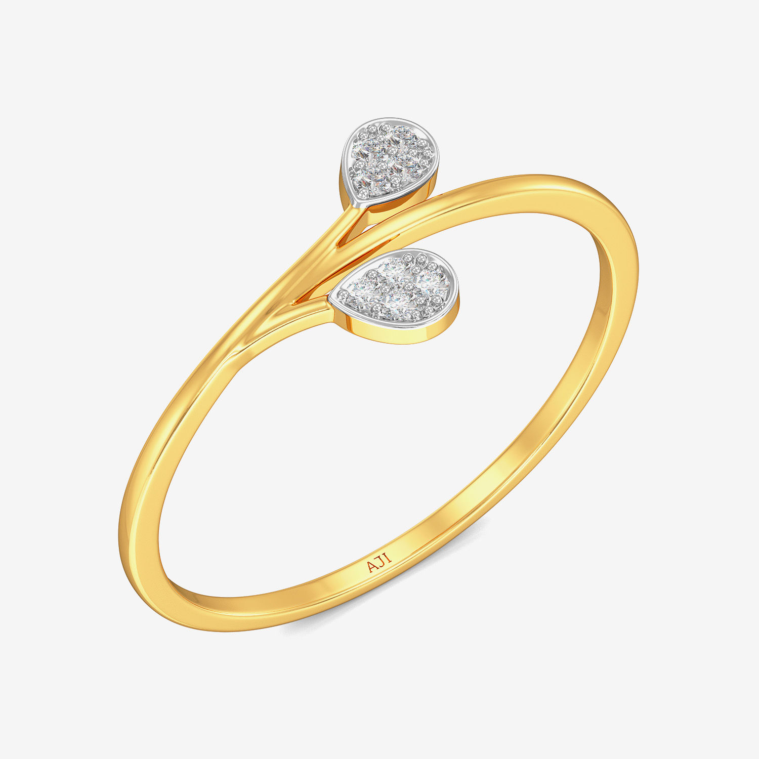 Spectacular Wind-flower Diamond Ring image