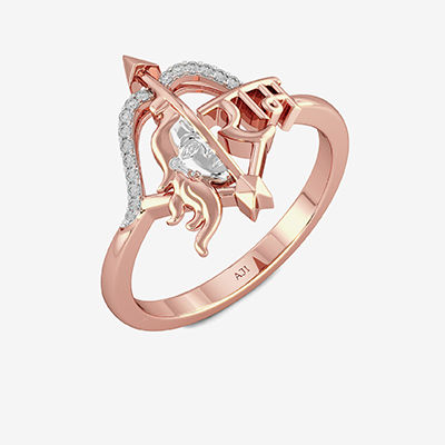 Exclusive Shree Ram Mens Diamond Ring alternate view 1