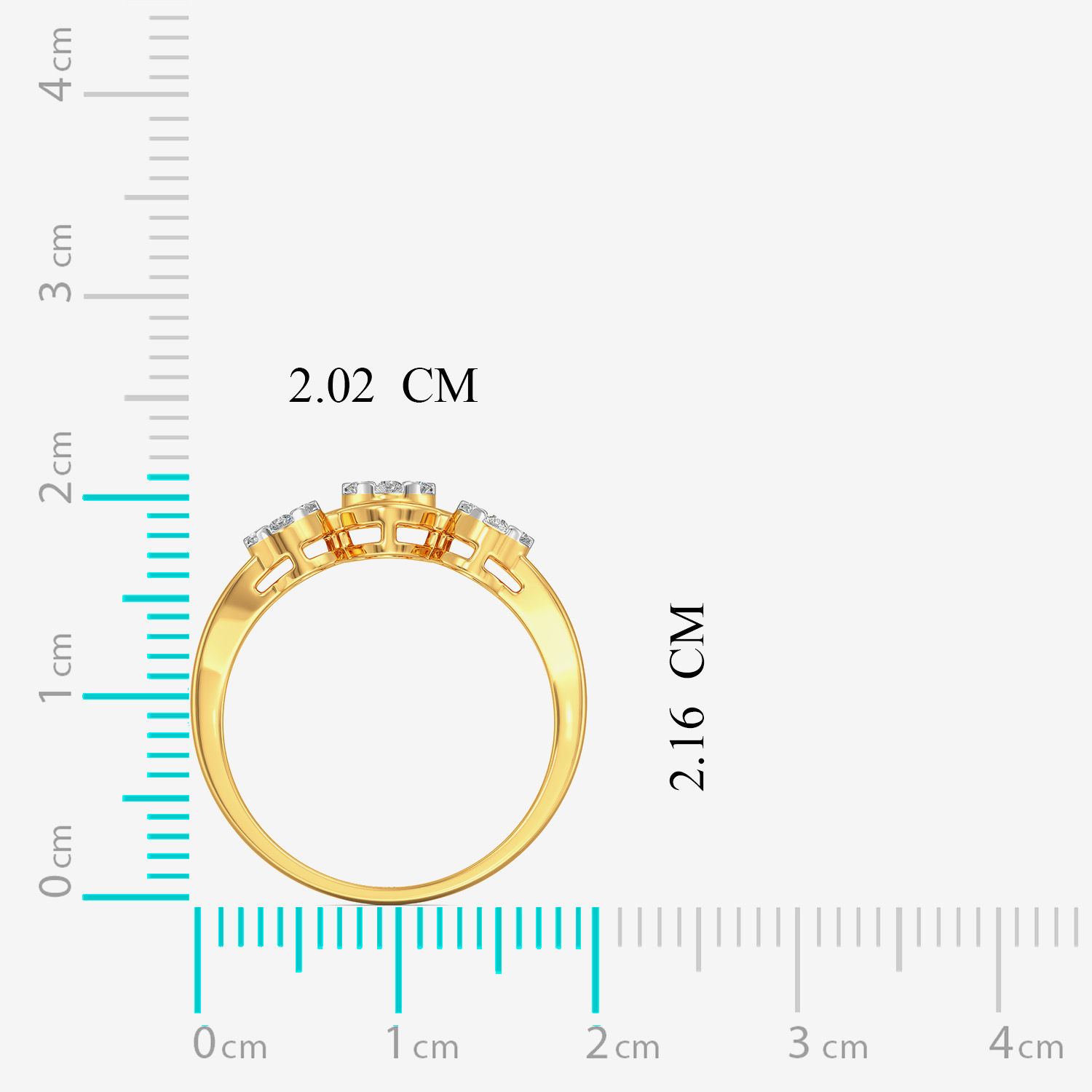 Shimmering Galaxy Diamond Ring image