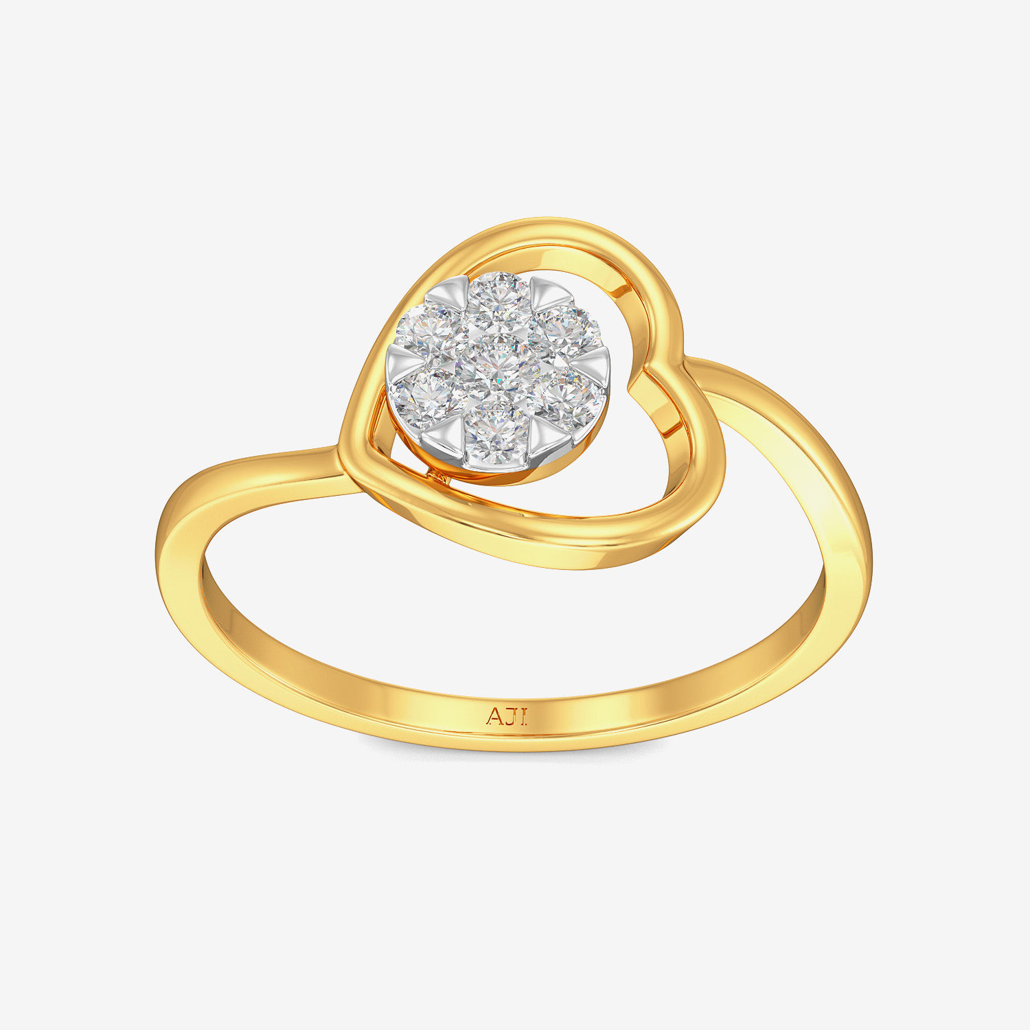 Gleaming Starry Planetary Diamond Ring alternate view 2