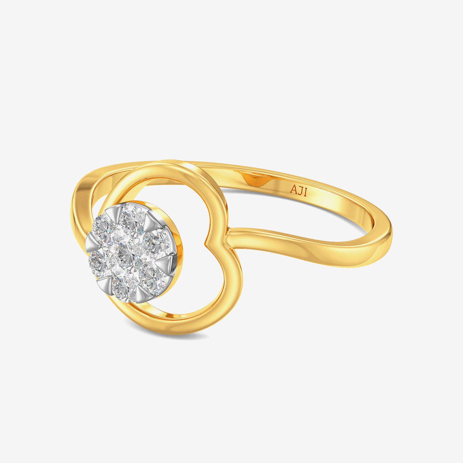Gleaming Starry Planetary Diamond Ring alternate view 3