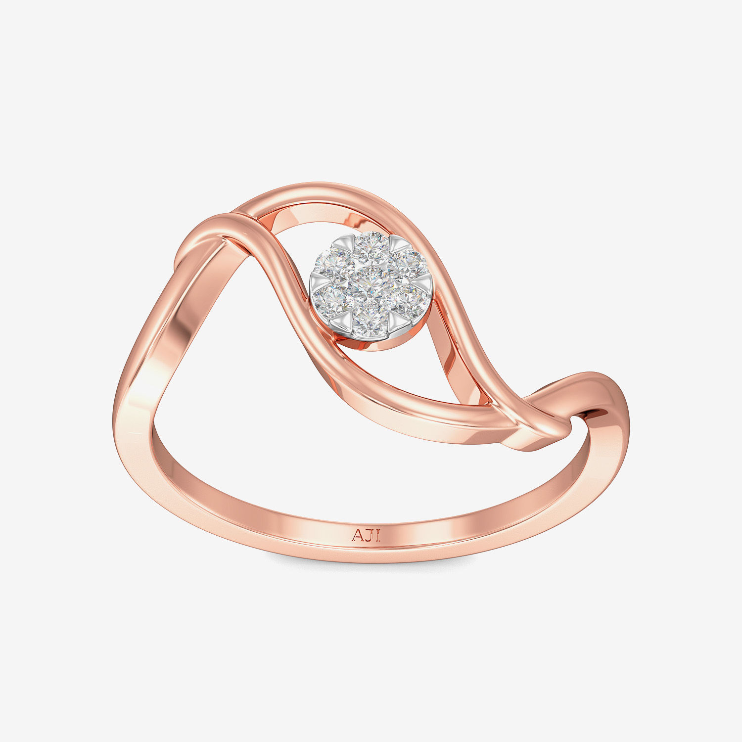 Radiant Evil Eye Diamond Ring alternate view 2