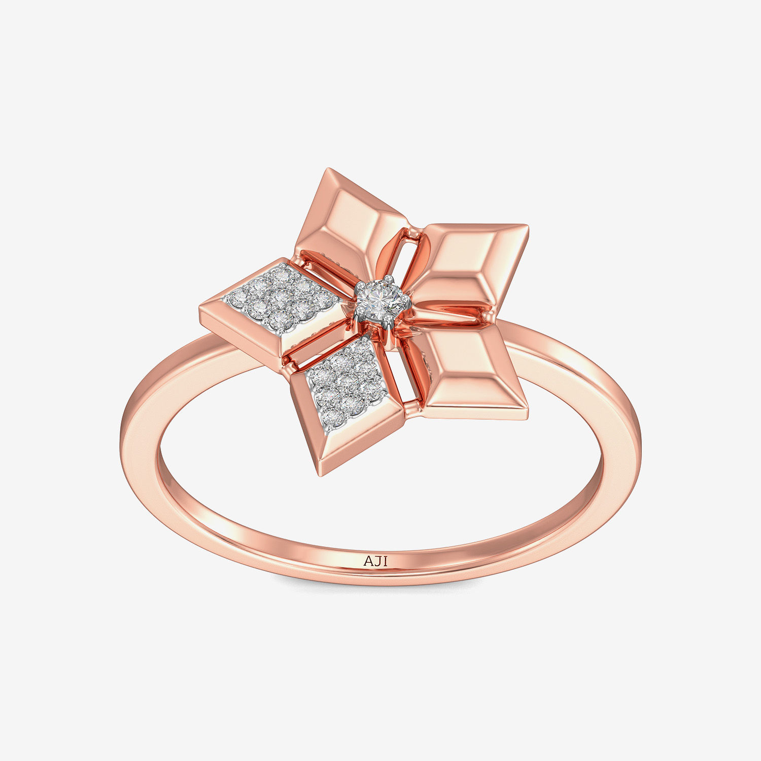 Glimmering Star Diamond Ring image