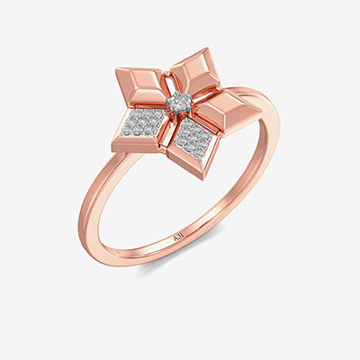 Glimmering Star Diamond Ring image