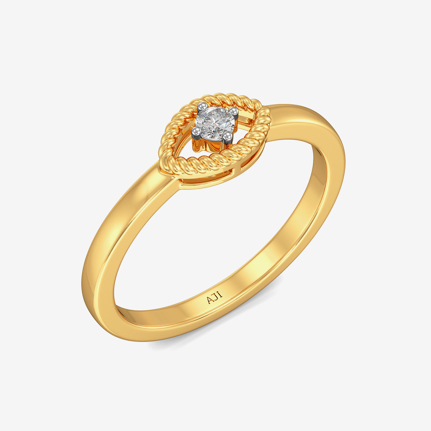 Bright Evil-eye Diamond Ring image