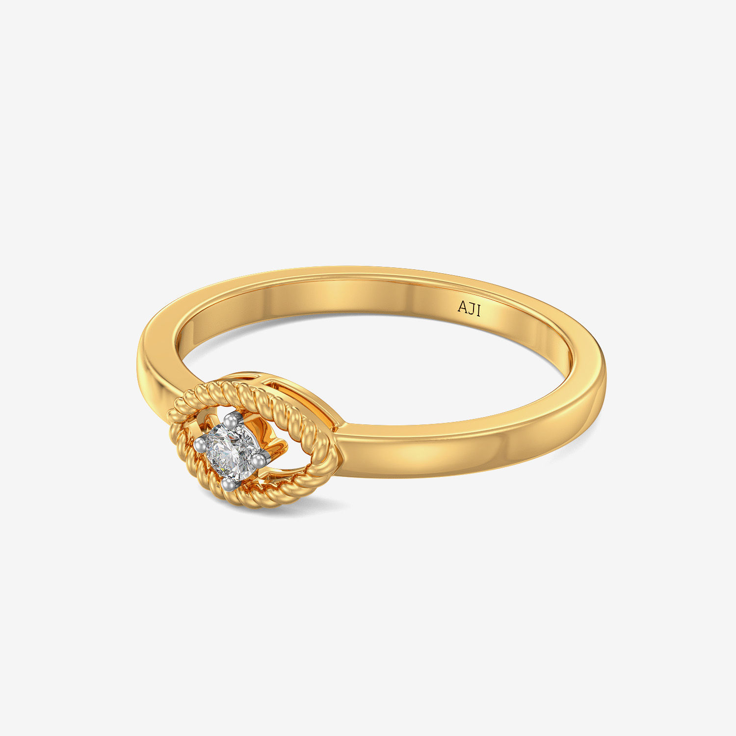 Bright Evil-eye Diamond Ring alternate view 2