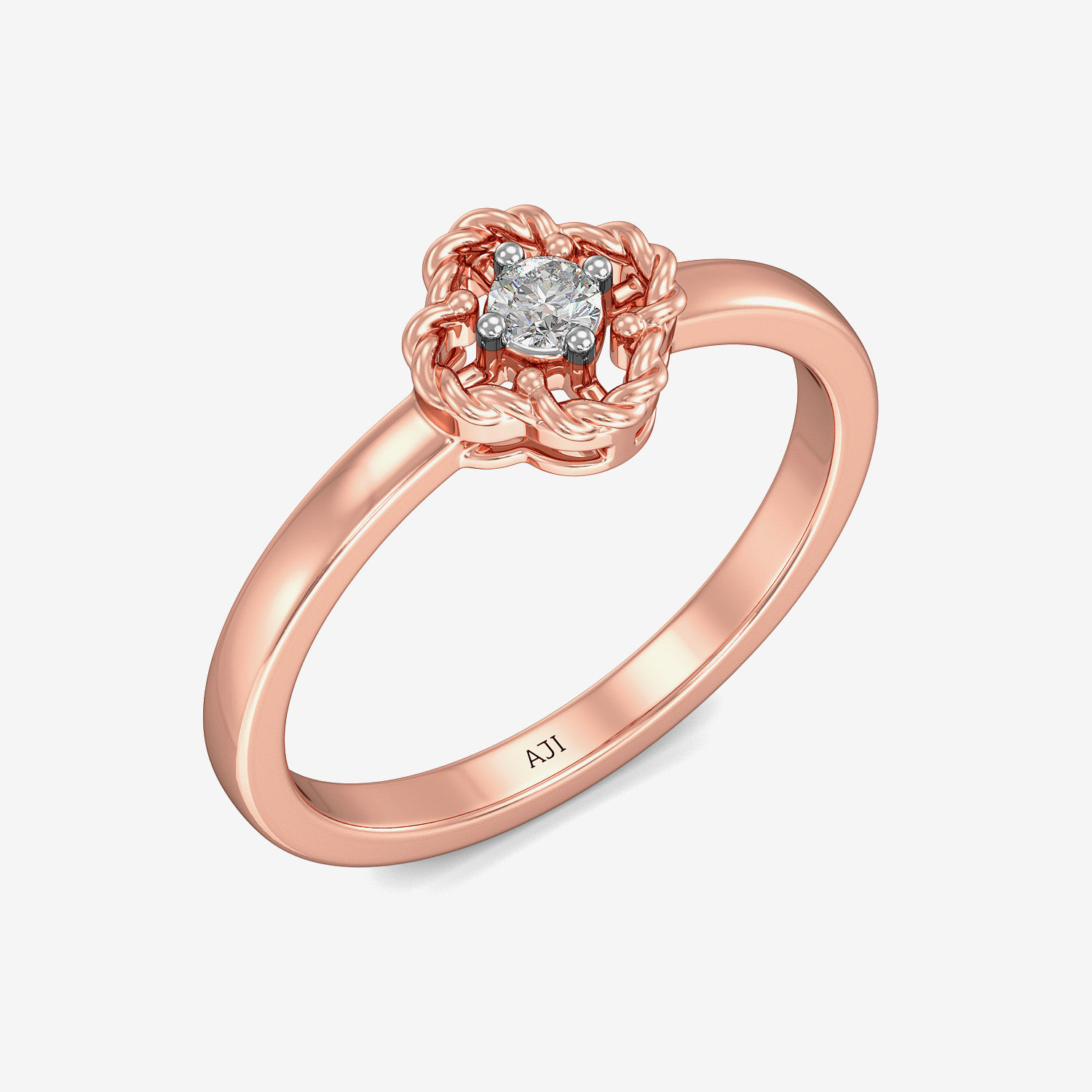Delicate Stunning Flower Diamond Ring image