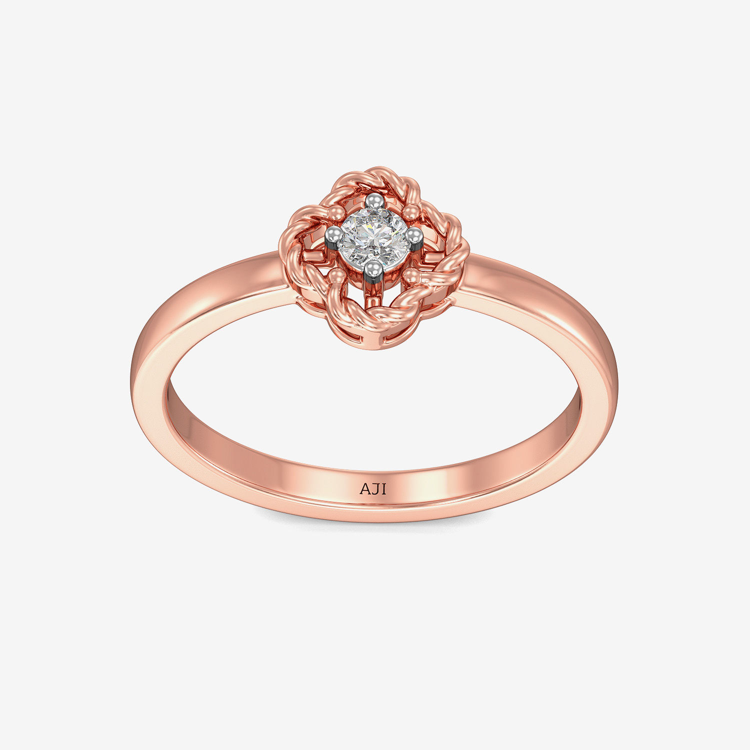 Delicate Stunning Flower Diamond Ring image