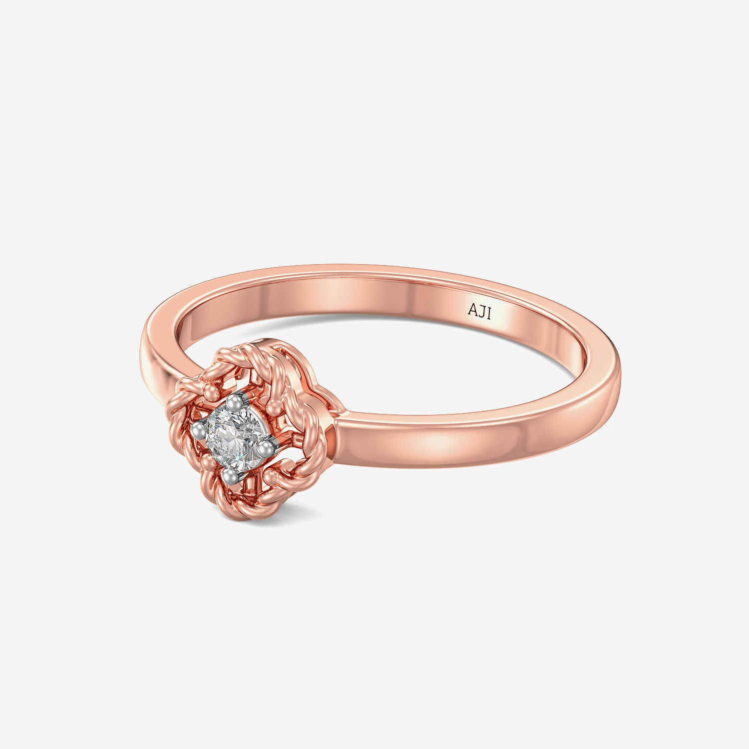 Delicate Stunning Flower Diamond Ring alternate view 3