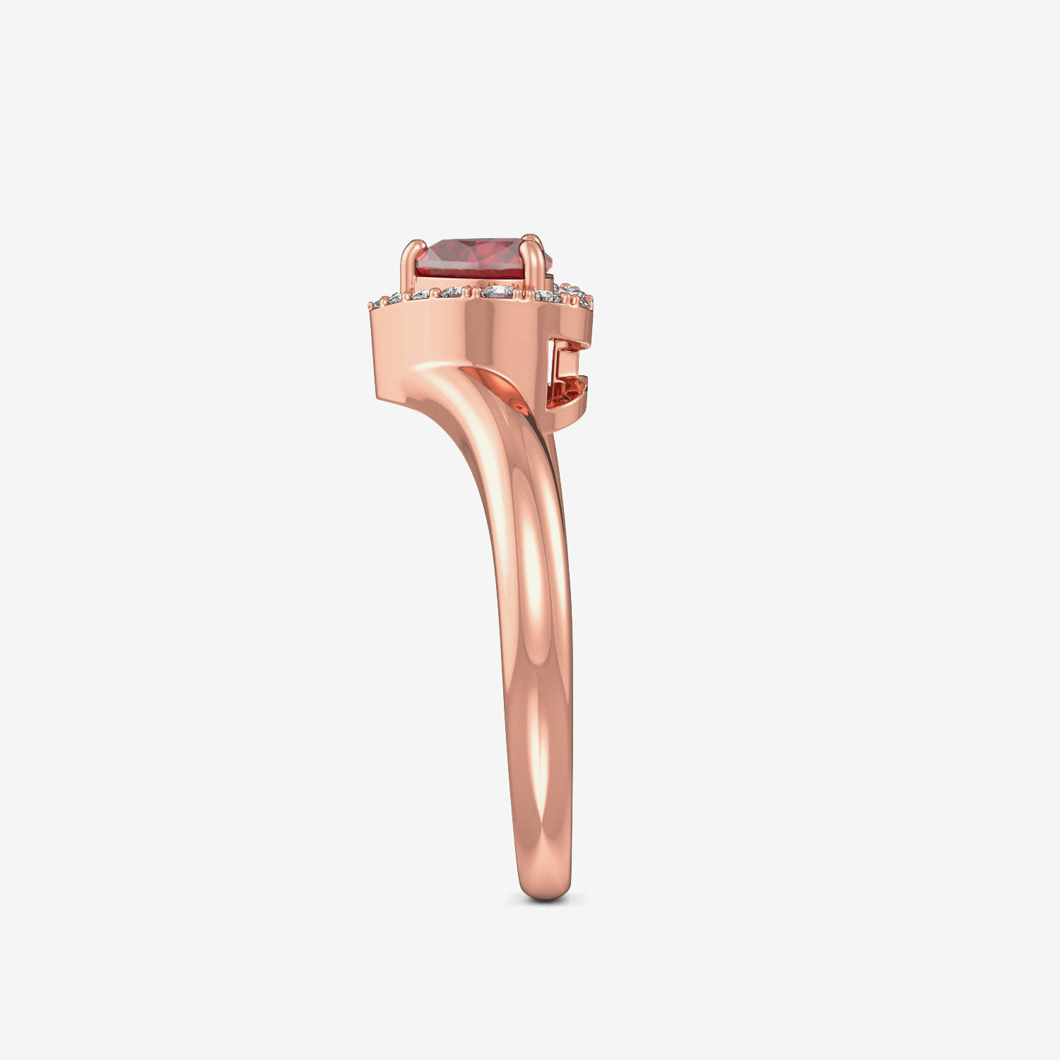 Fresh Designer Heart Diamond Ring image