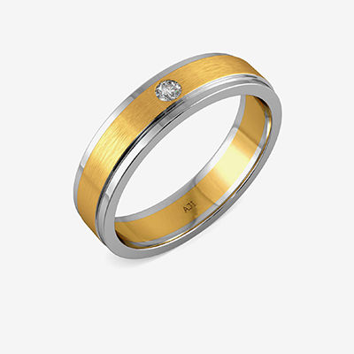 Polished Extravagant Mens Platinum Ring alternate view 1