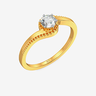 Exciting Single Diamond Ring alternate view 1