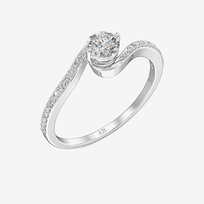 Diamond Strip-border Ring image