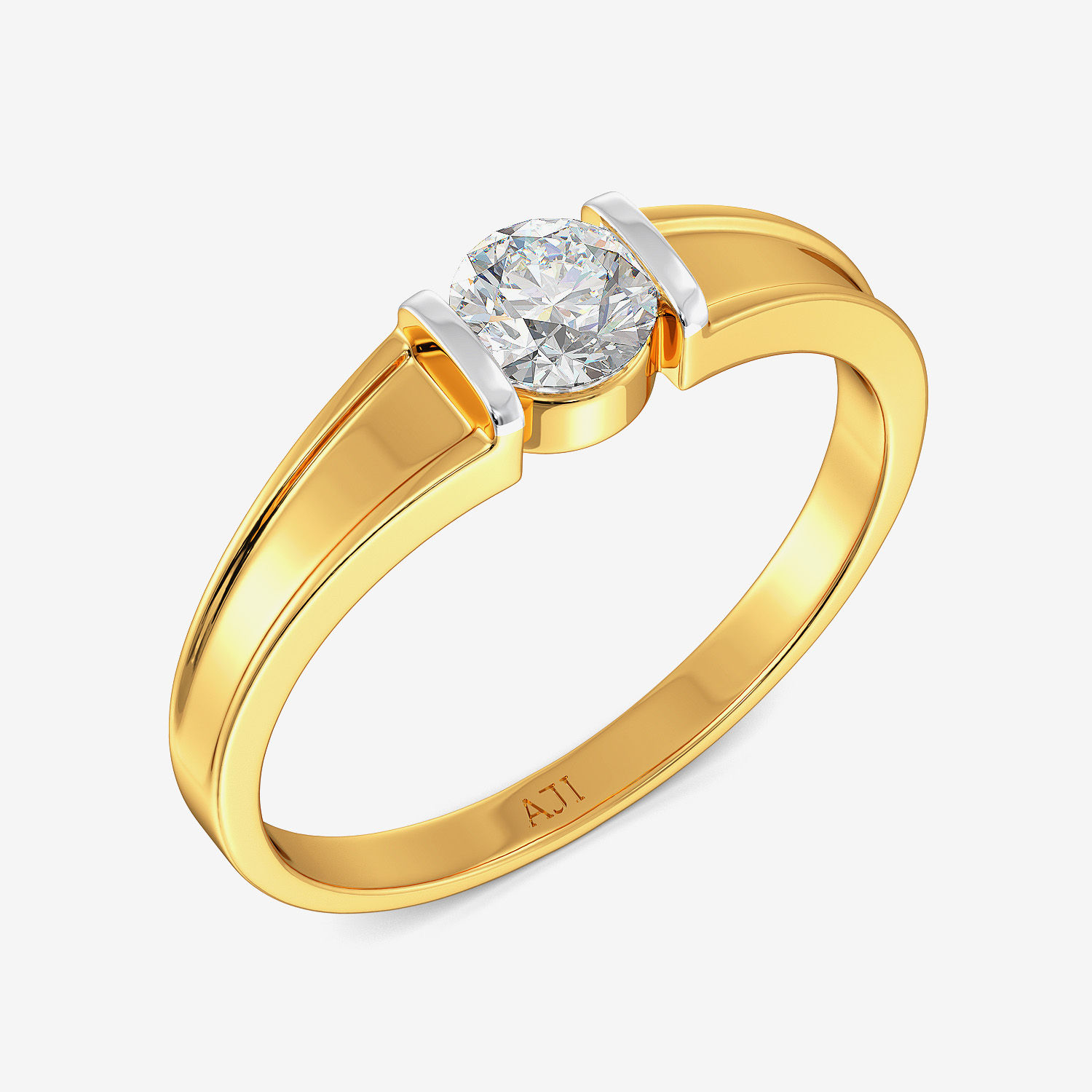 Zesty Designer Single Diamond Ring